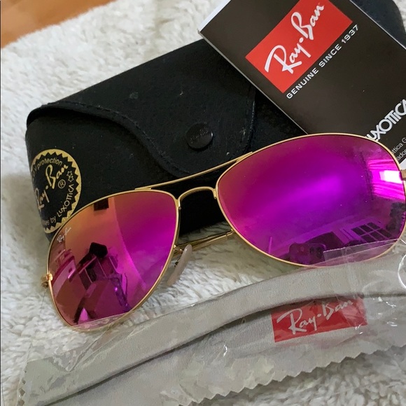 Pink ray ban sunglasses ! - Picture 2 of 5